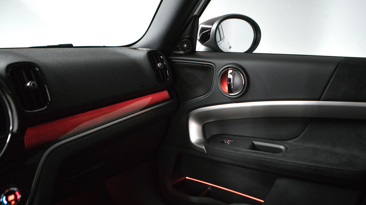 White Silver Countryman Interior