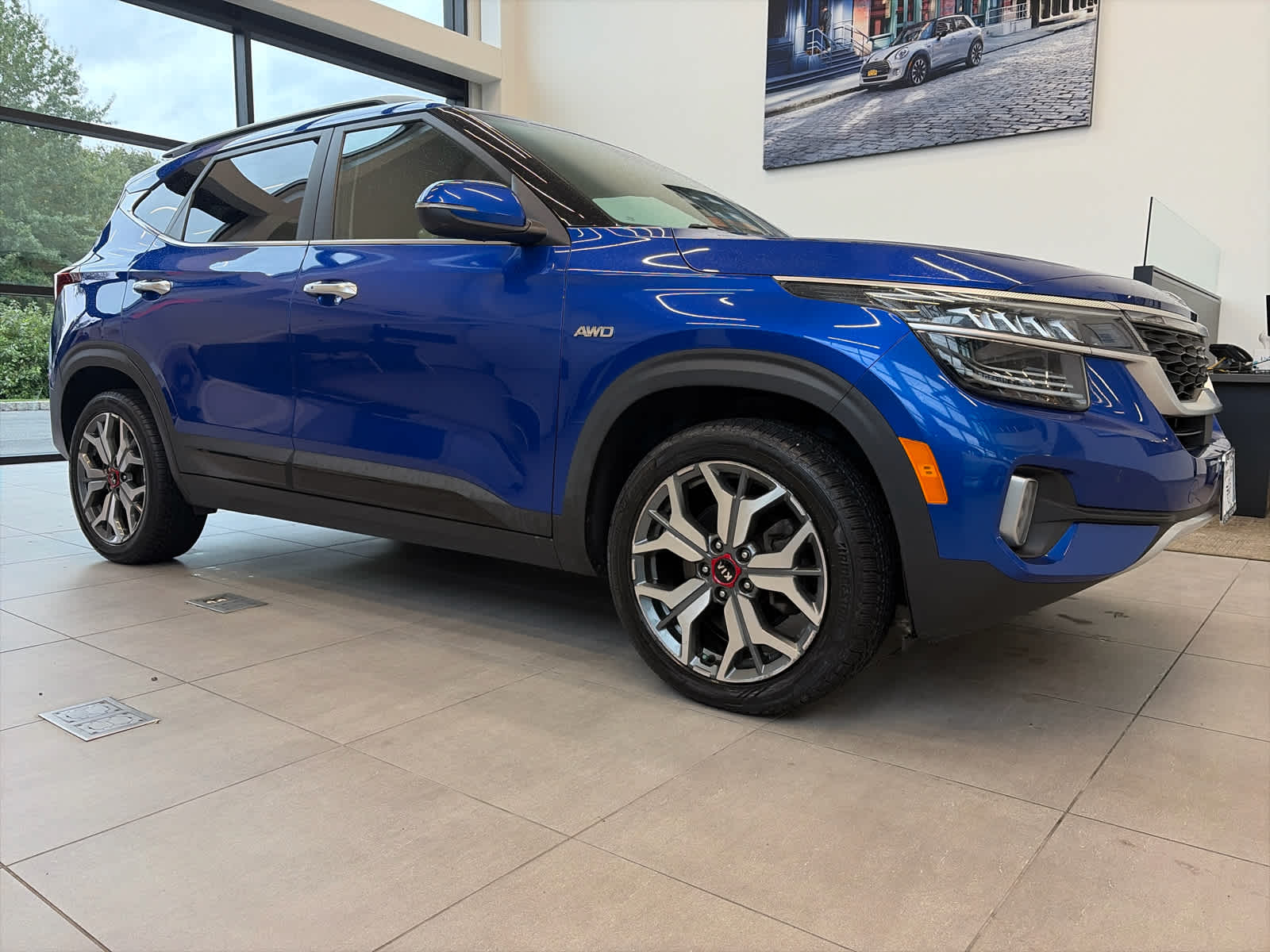 Used 2021 Kia Seltos SX with VIN KNDETCA25M7108982 for sale in Edison, NJ