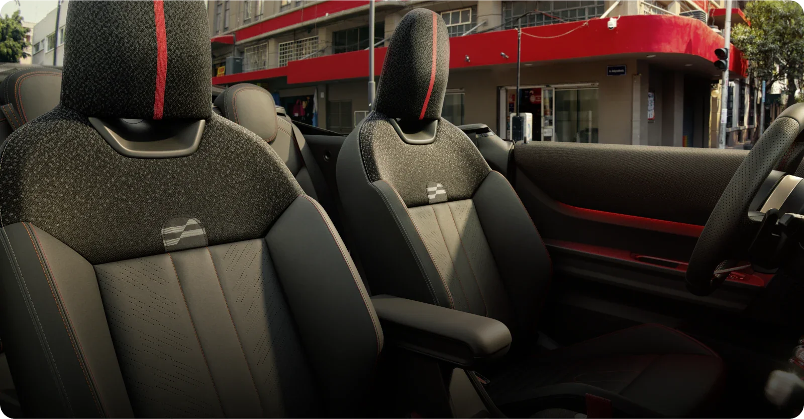 The JCW Sport Seats.
