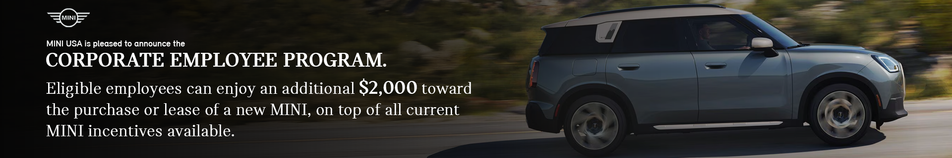 MINI Corporate Sales Program in Edison NJ